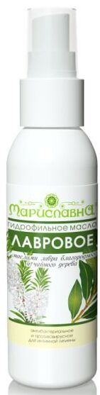 "лавровое", гидрофильное масло для интимной гигиены