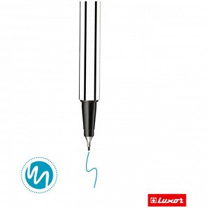 Ручка капиллярная Luxor &quot;&quot;Fine Writer 045&quot;&quot; голубая, 0,8мм