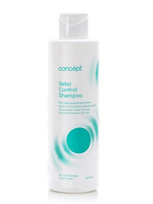 Концепт Шампунь очищающий для жирной кожи головы Concept Сool fresh Sebo Control 300 мл
