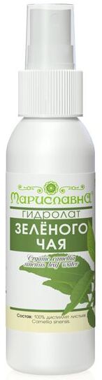 ЗЕЛЁНОГО ЧАЯ ГИДРОЛАТ