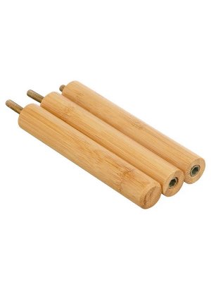 Фруктовница 3х ярусная (29,7+24,7+20*37,5см) бамбук