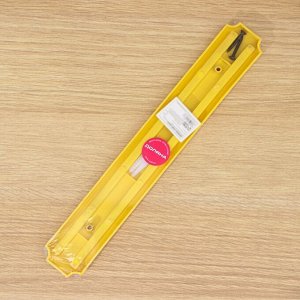 Держатель для ножей магнитный Доляна «Цветная линия», 33 см, цвет жёлтый