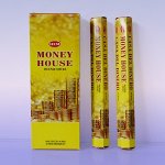 Благовония HEM, шестигранники, MONEY HOUSE Денежный Дом