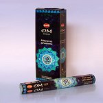 Благовония HEM, шестигранники, Hexa OM аромапалочки