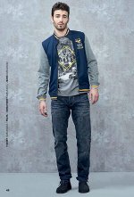 62BU64036	T-shirt manica corta (синий)