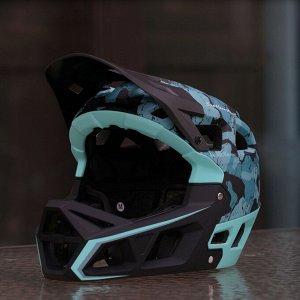 Велосипедный шлем SCOHIRO-WORK DH-1 PRO (L, Коричневый)
