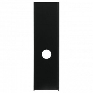 Лоток для бумаг вертикальный СТАММ "Актив", черный, ширина 70мм