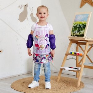 Фартук с нарукавниками детский Magic, My Little Pony, 49x39 см