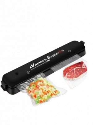 Вакууматор Вакуумный упаковщик Vacuum sealer увеличивает срок хранения продуктов в 5-6 раз. Как он работает? Вы кладете еду в вакуумный пакет, а вакууматор для герметизации высасывает из него весь воз