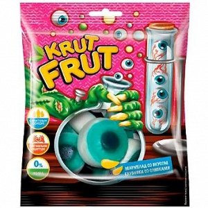 «KrutFrut», мармелад жевательный «Глаз, со вкусом клубники со сливками», 70 г