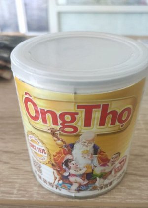 Молоко сгущенное с сахаром Ong Tho жёлтая банка 1 штука