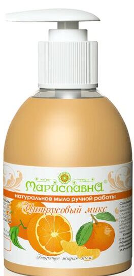 ЖИДКОЕ МЫЛО "ЦИТРУСОВЫЙ МИКС"