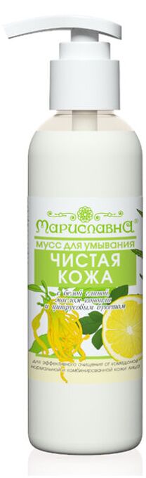 Мусс для умывания "чистая кожа"