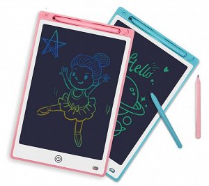 Детский планшет для рисования со стилусом 12 дюймов цветной