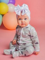 Комбинезон с облаками для новорождённых (601320508)
