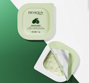 BIOAQUA глубокая очистка кожи капсульная маска для лица с авокадо, 7.5г×1