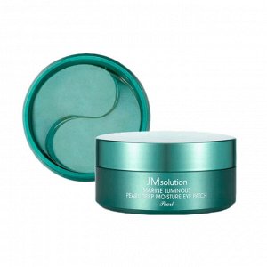 JMsolution Marine Luminous Pearl Deep Moisture Eye Patch Гидрогелевые патчи с протеинами жемчуга и морской водой