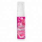 Лубрикант Tutti-frutti bubble gum, на водной основе, 30г