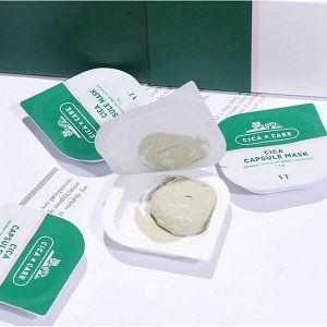 VT Cosmetics Успокаивающая глиняная маска с центеллой Cica Capsule Mask