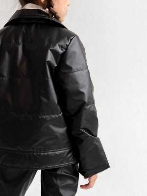 INZIBE Куртка-косуха, черная
