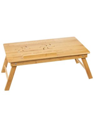 Столик-поднос для ноутбука бамбук 59,5*32,8*35см