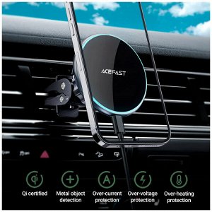 PREMIUM Беспроводное зарядное устройство держатель для телефона ACEFAST MG3 15W