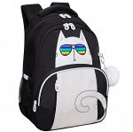 RG-360-4  Рюкзак школьный с карманом для ноутбука 13&quot;, анатомической спинкой, для девочки