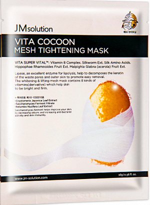 Подтягивающая маска для лица JMsolution VITA COCOON MESH TIGHTENING MASK