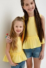 Блузка детская для девочек Morpho желтый