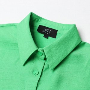 Рубашка женская MIST Summer time, зеленый.