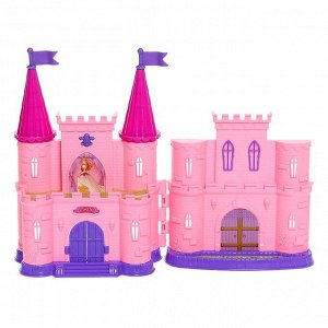 Замок для кукол «Кукольный замок» с аксессуарами, свет, звук