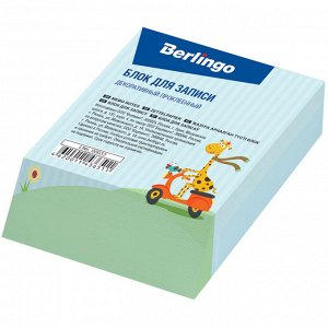 Блок для записи декоративный на склейке Berlingo ""Kids Series"", 9*11*3см, 5 дизайнов в ассортименте