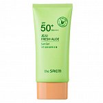 The Saem Солнцезащитный гель-молочко Jeju Fresh Aloe Sun Gel SPF50+ PA++++50 мл