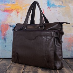 Сумка Бренд: No Name. Модель: сумка. Цвет: коричневый. Комплектация: сумка. Состав: эко-кожа. Ширина, см: 43. Высота, см: 31. Глубина, см: 3.