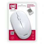 Мышь беспроводная Smartbuy 351 ONE белая (SBM-351AG-W) / 40