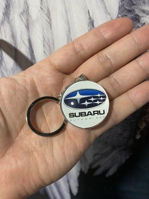 Стильный круглый брелок для авто ключей TOYOTA, SUBARU, HONDA, LEXUS, MMC, NISSAN
