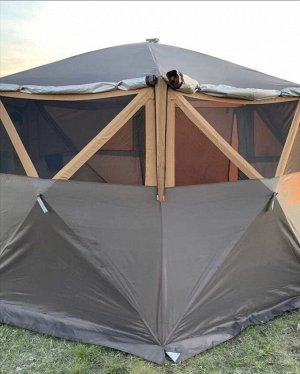 Палатка/ шатер 5 местн, полу автомат, с полом