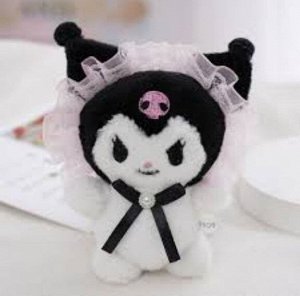 Мягкая игрушка-брелок Sanrio Kuromi Lolita