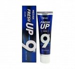 MEDIAN Зубная паста, Fresh Up9, Профилактика  кариеса и устранение зубного налета, 120г