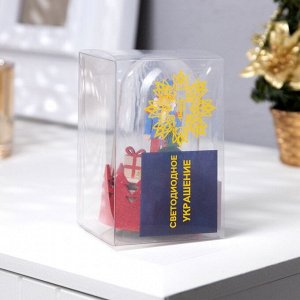 Светодиодная фигура под куполом «Щелкунчик» 6x9.5x6 см, дерево, батарейки LR1130x3 (в комплекте), свечение тёплое белое