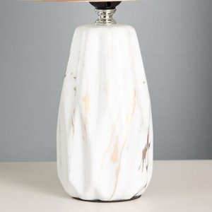 Настольная лампа «Донра» Е27 40 Вт белый золото 22x22x35 см RISALUX