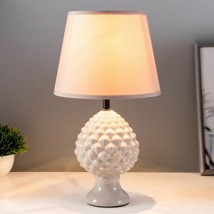 Настольная лампа «Мухамера» Е14 40 Вт серый 19x19x37 см RISALUX