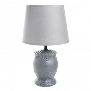Настольная лампа "Аурика" Е14 40Вт серый 20х20х31см RISALUX