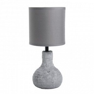 Настольная лампа "Лина" Е14 40Вт серый 20х20х31см RISALUX