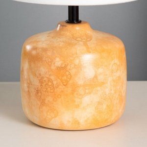 Настольная лампа "Хильда" Е14 40Вт оранжевый 20х20х31см RISALUX