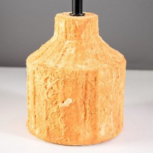 Настольная лампа "Эсмира" Е14 40Вт оранжевый 12,5х12,5х31см RISALUX