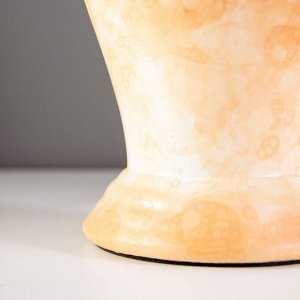 Настольная лампа «Эльмира» Е14 40 Вт оранжевый 22.5x22.5x37 см RISALUX