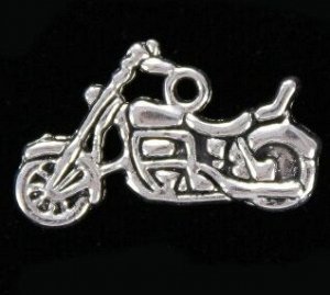 Декор металл Мотоцикл 2,5 см × 1,5 см 1/10 цена за шт