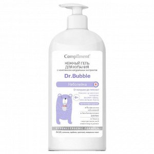 Compliment Dr. Bubble Нежный гель для купания Неболейка,0+, 400мл