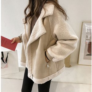 Утепленная куртка/Куртка-дубленка женская